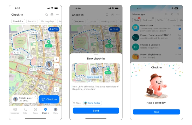 bitrix24 mobil uygulama vibe