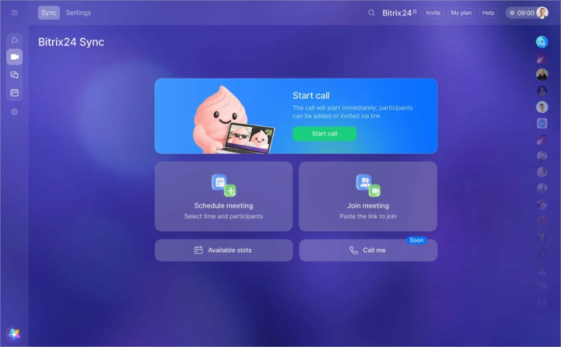 bitrix24 toplantı vibe